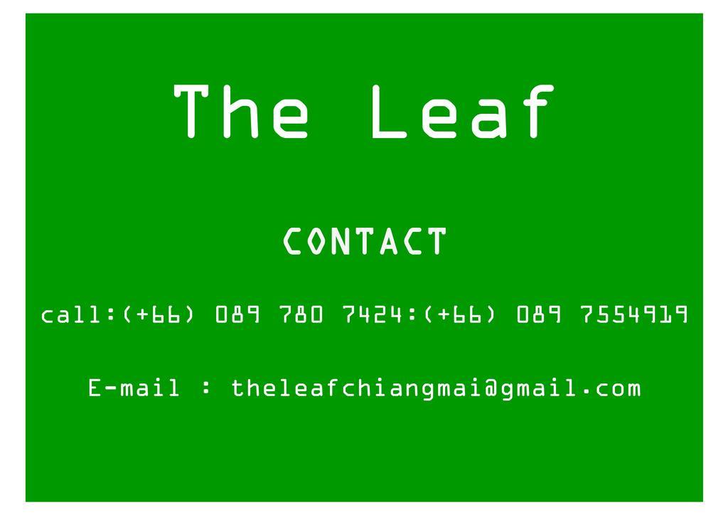 The Leaf Chiangmai Service Apartment Chiang Mai Exterior foto